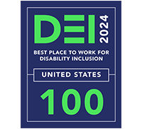 DEI 2024 Best Place to Work for Disability Inclusion Award